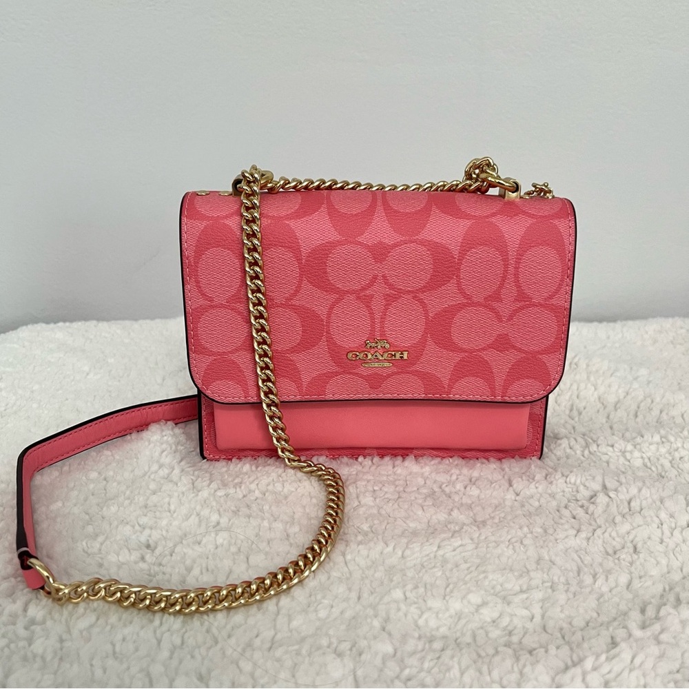 Coach Mini Klare Crossbody- Pink